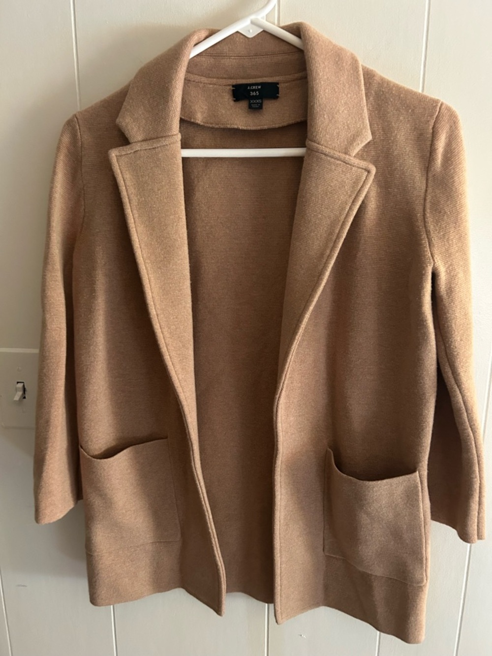 J. Crew 365 Tan Knit Cardigan XXXS